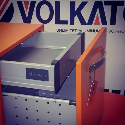 ریل سوپر مارکتی آرامبند/فشاری ارتفاع کوتاه VOLKATO ولکاتو کد VSB LI - تصویر 2