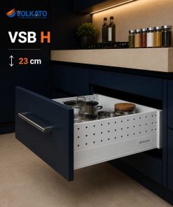 ریل بدنه دار آرامبند ارتفاع بلند ولکاتو کد VSB H