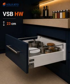 ریل بدنه دار آرامبند ارتفاع بلند میله ای ولکاتو کد VSB HW