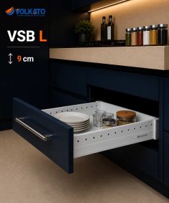 ریل بدنه دار آرامبند ارتفاع کوتاه ولکاتو کد VSB L
