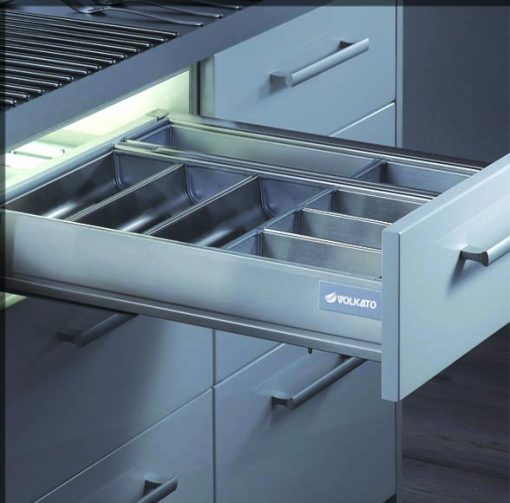سینی قاشق و چنگال استیل ولکاتو کد TCB _ D - Image 2