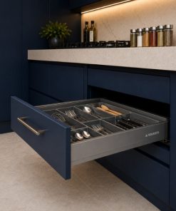 سینی قاشق و چنگال استیل ولکاتو کد TCB _ D