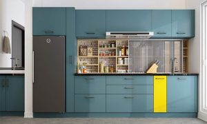 قفسه چوبی آشپزخانه