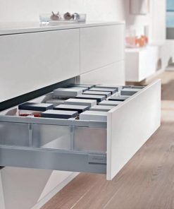 تاندم باکس ارتفاع بلندبلوم با براکت شیشه ای